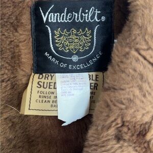 Vanderbilt Brown Suede Coat